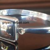 Bangle bali silver bead