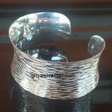 Bangle bali silver bead