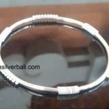 Bangle bali silver bead