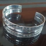 Bangle bali silver bead