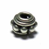 Granular bali silver bead