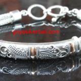 Bracelets bali silver bead