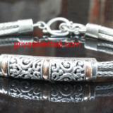 Bracelets bali silver bead