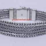 Bracelets bali silver bead