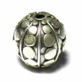 Round Beads bali silver bead