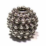 Round Beads bali silver bead