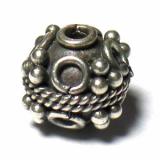 Round Beads bali silver bead