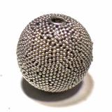 Round Beads bali silver bead