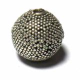 Round Beads bali silver bead