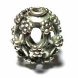 Round Beads bali silver bead