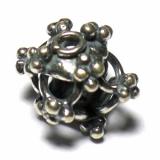 Round Beads bali silver bead