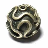 Round Beads bali silver bead