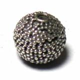 Round Beads bali silver bead