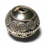 Round Beads bali silver bead