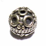 Round Beads bali silver bead