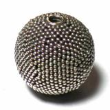 Round Beads bali silver bead