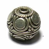 Round Beads bali silver bead