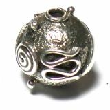 Round Beads bali silver bead