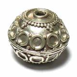 Round Beads bali silver bead