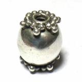 Round Beads bali silver bead