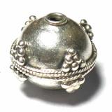 Round Beads bali silver bead