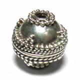 Round Beads Silver Beads bali silver bead