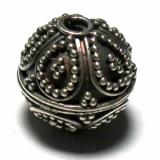 Round Beads Silver Beads bali silver bead