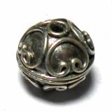 Round Beads bali silver bead