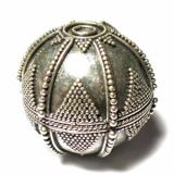 Round Beads bali silver bead