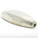 Stamped Beads bali silver bead