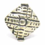 Stamped Beads bali silver bead