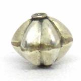 Stamped Beads bali silver bead