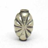 Stamped Beads bali silver bead