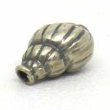 Stamped Beads bali silver bead