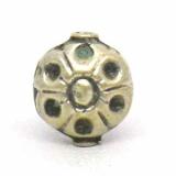 Stamped Beads bali silver bead