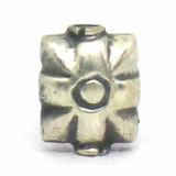 Stamped Beads bali silver bead