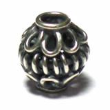 Wire Beads bali silver bead