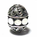 Wire Beads bali silver bead