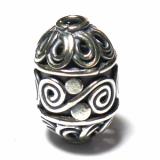 Wire Beads bali silver bead