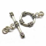 Bali Wired Toggles bali silver bead