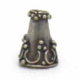 Cones bali silver bead