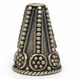 Cones bali silver bead