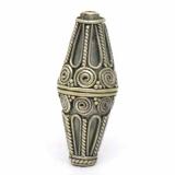 Cones bali silver bead