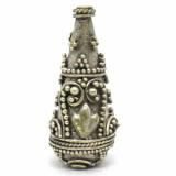 Cones bali silver bead