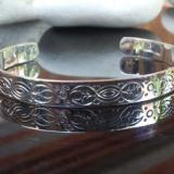 Bangle bali silver bead