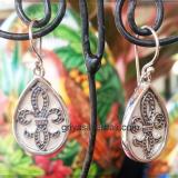 Earring bali silver bead