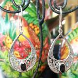 Earring bali silver bead