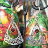 Earring bali silver bead