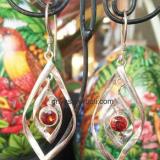 Earring bali silver bead