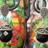 Earring bali silver bead